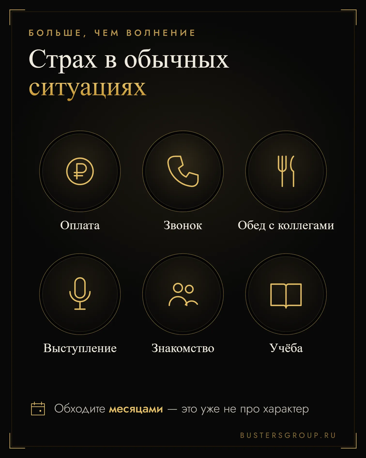 Страх общения с людьми в обычных ситуациях: оплата, звонок, обед с коллегами, выступление, учёба